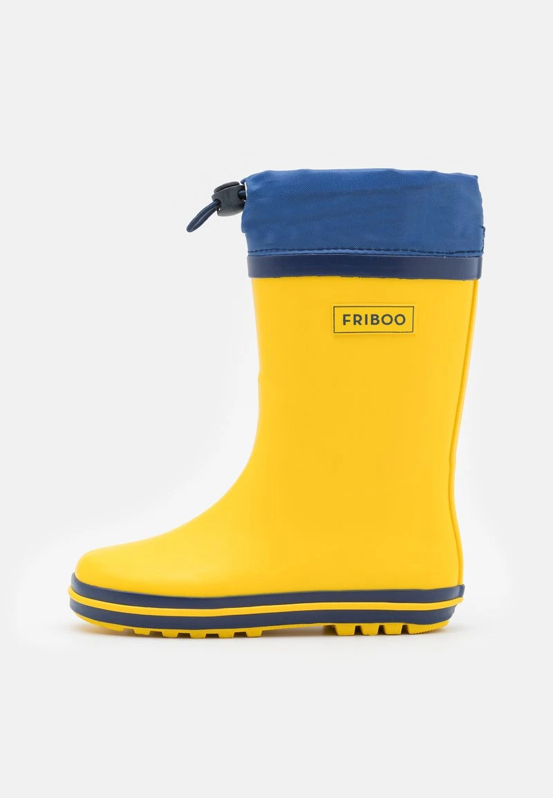 Friboo Niños Botas De Agua - Yellow 3 Friboo Niños Botas De Agua - Yellow