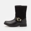 Friboo Niños LEATHER - Botas - Black -Friboo comercio c7ee04d4bd9442878cee21d243960817