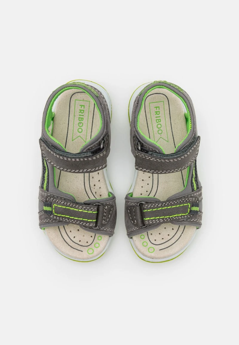 Friboo Niños LEATHER - Sandalias De Senderismo - Dark Grey 6 Friboo Niños LEATHER - Sandalias De Senderismo - Dark Grey - Imagen 4