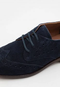 Friboo Niños LEATHER - Zapatos De Vestir - Dark Blue -Friboo comercio cd5f38bcb0c846e59b7e5a210efe156a