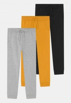 Friboo Niños 3 PACK - Pantalones - Grey/yellow/black