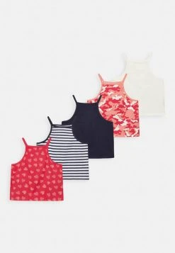 Friboo Niños STRAPPY VEST 5 PACK - Top - Multi-coloured/ Red/ White