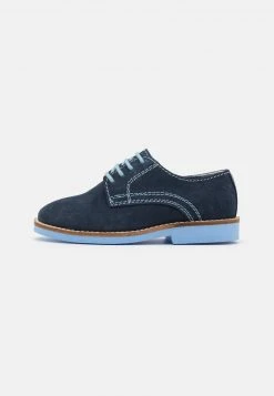 Friboo Niños LEATHER - Zapatos Con Cordones - Dark Blue
