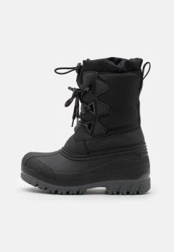 Friboo Niños Botas Para La Nieve - Black/grey