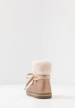 Friboo Niños Botines Con Cordones - Rose Gold -Friboo comercio e1b08a4b5d5641e7a1fa642bb717c5c2