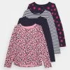 Friboo Niños 4 PACK - Camiseta De Manga Larga - Pink/dark Blue -Friboo comercio e5639de3a4c7450fadc1093a55667c5d