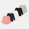 Friboo Niños GIRLS TEE 5 PACK - Camiseta De Manga Larga - White/ Grey/pink -Friboo comercio e9d5f00a598d44e9a6c0773466b77931