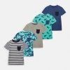 Friboo Niños POCKET TEE 5 PACK - Camiseta Estampada - Multi-coloured / Dark Blue/ Turquoise 1 Friboo Niños POCKET TEE 5 PACK - Camiseta Estampada - Multi-coloured / Dark Blue/ Turquoise -Friboo comercio eb6c09917acc46d2938decf36c67a6ce