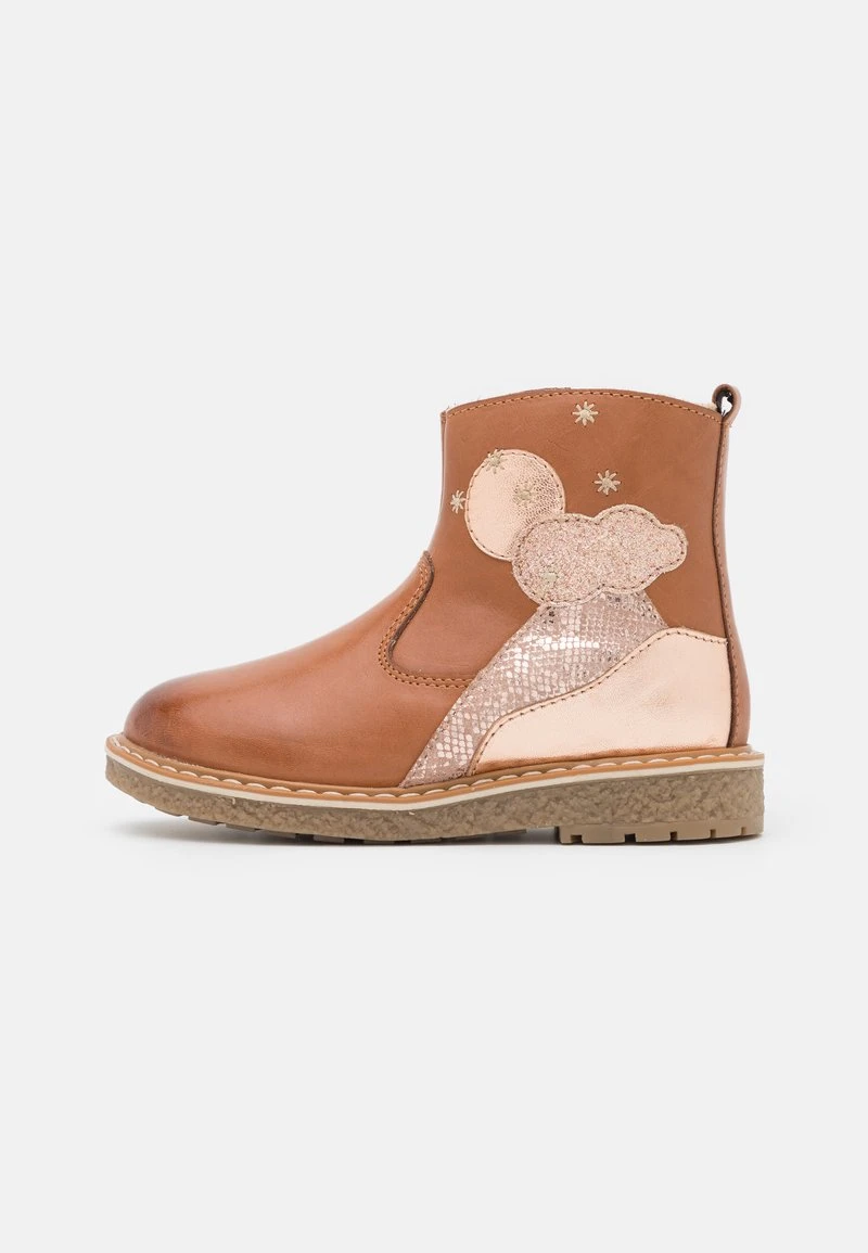 Friboo Niños LEATHER - Botines - Cognac 3 Friboo Niños LEATHER - Botines - Cognac