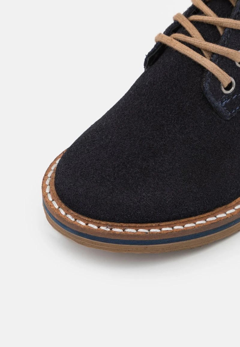 Friboo Niños LEATHER - Botines Con Cordones - Dark Blue 8 Friboo Niños LEATHER - Botines Con Cordones - Dark Blue - Imagen 6