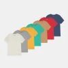 Friboo Niños BASIC BOY TEE 7 PACK - Camiseta Básica - Multi-coloured/dark Blue/red -Friboo comercio f532d6f810db48fc9396cc1ff0796005