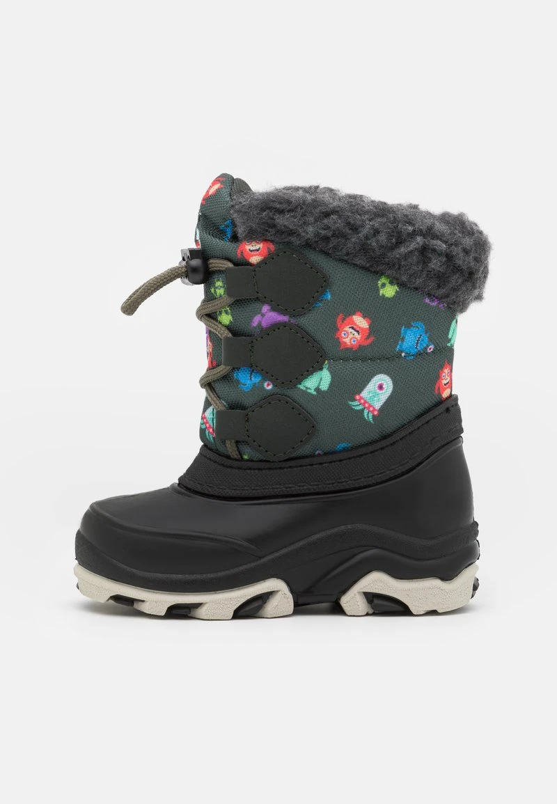 Friboo Niños Botas Para La Nieve - Khaki 3 Friboo Niños Botas Para La Nieve - Khaki
